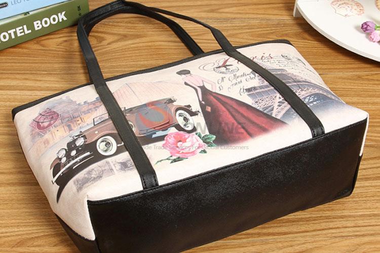 Good Quality Pu Leather Baby Bag Large Capacity Handbag