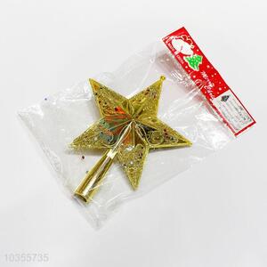New Design Gold Star Christmas Decorations