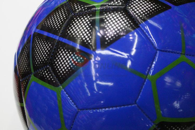 New Design PU Training Game Soccer Football with Rubber Bladder