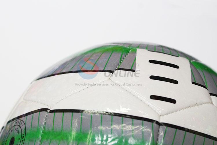 Professional PVC Training Game Soccer Football with Rubber Bladder