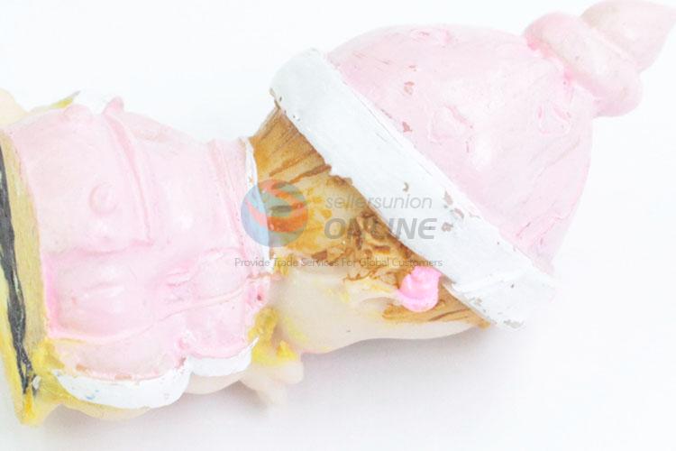 Cute style low price baby resin decoration