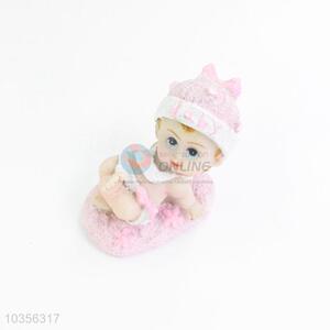 China factory price fashionable baby resin decoration