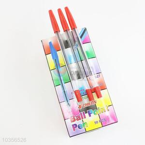 50 Pcs/Set Ball Pens Ballpen Fashion Stationery Office Supplies