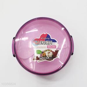 New Round Design Plastic Layered Lunch Box