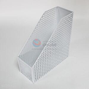 White metal mesh file cubbyhole for office