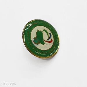 High Quality Round Metal Pin / 3D Metal Badge