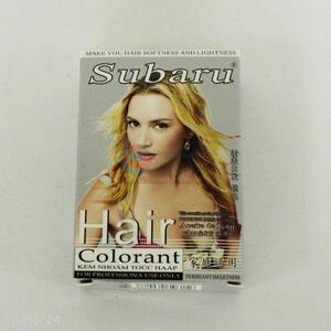 Hair cream goldren coral hair dye