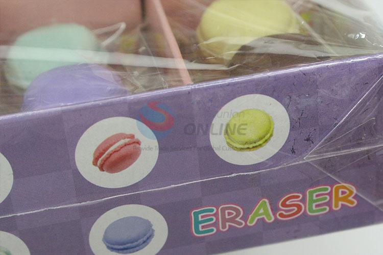 Acceptable price macarons eraser