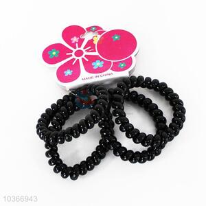 B lack elephone Line Hair Band Ponytail Rings