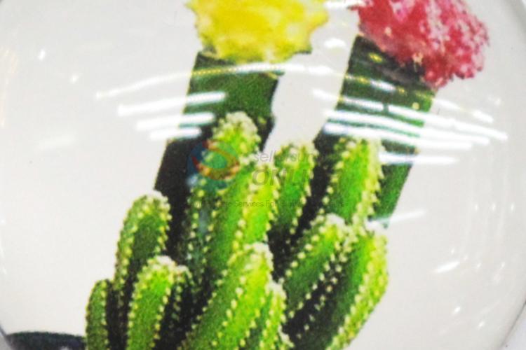 Wholesale Custom Cheap Round Glass Fridge Magnet