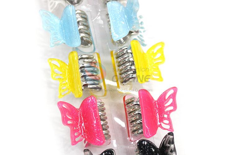 Custom Butterfly Shape Acrylic Hair Claw Small Claw Clip