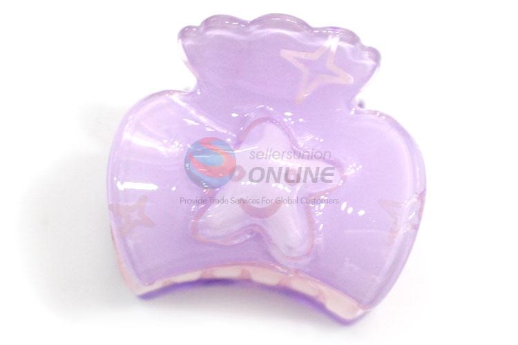 Cute Design Acrylic Hair Claw Pretty Hair Claw Clip