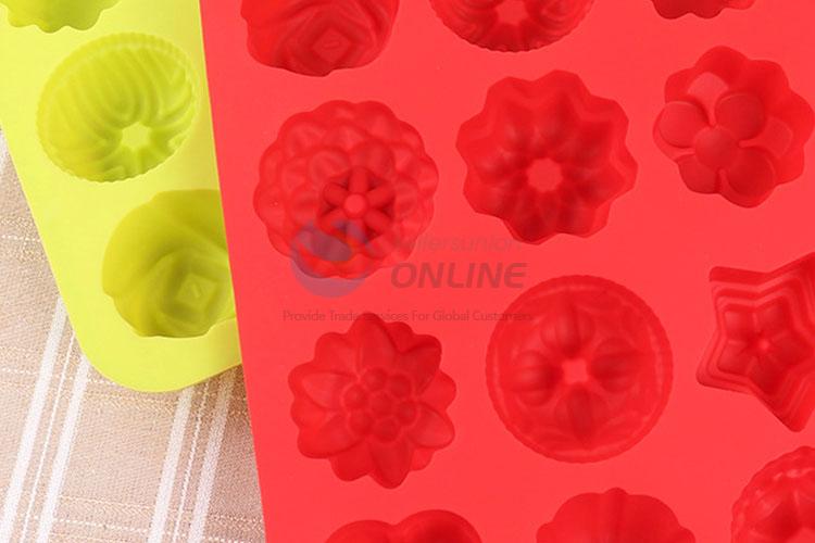 Low price flower shape chocolate/jelly/cake/biscuit mold