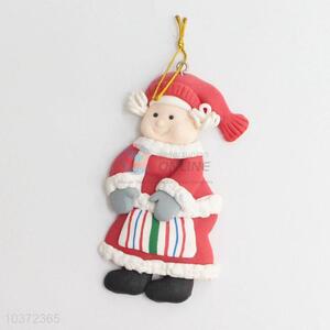 Latest Style Santa Claus Polymer Clay Tree Ornaments