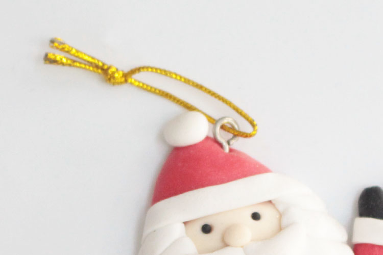 New Trendy Polymer Clay Christmas Tree Decorations