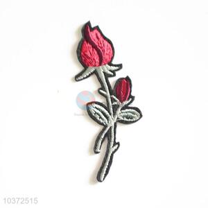 Very Popular Rose Floral Embroidery Patches Cloth