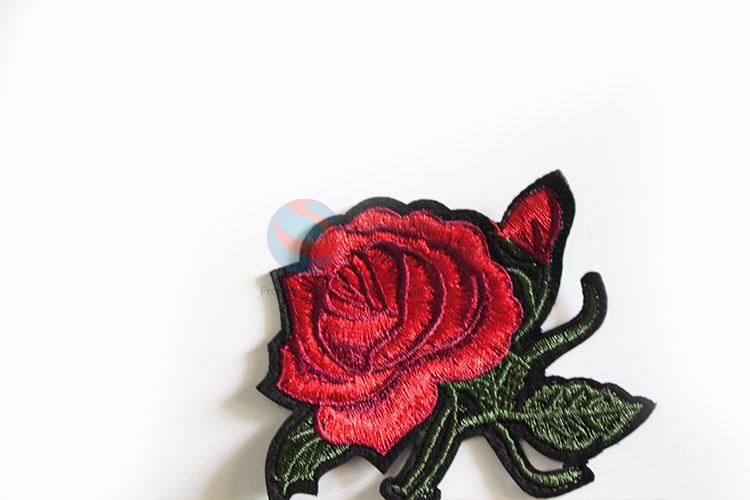 Fashion Style Floral Embroidery Patches Cloth