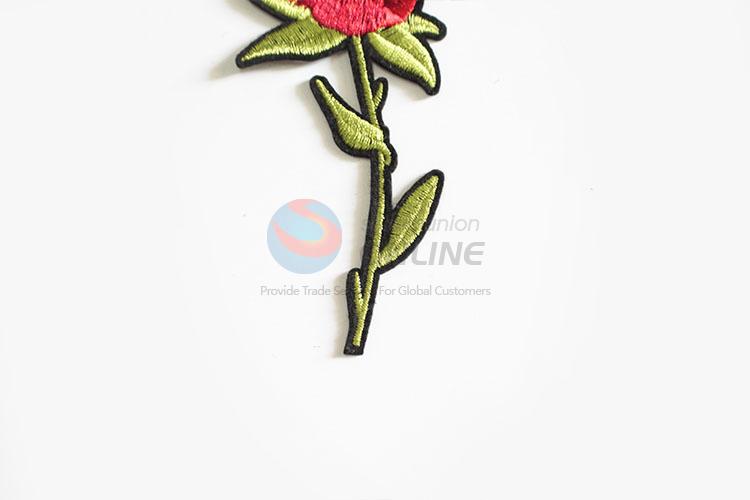 High Quality Flower Embroidery Patch For Cloth