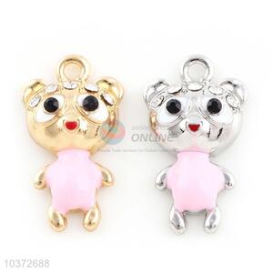 Lovely Bear Design Necklace Pendant With Good Quality