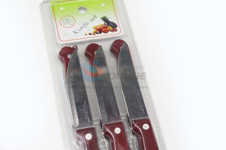 Wholesale Cheap Stainless Steel Kitchen Knife Set