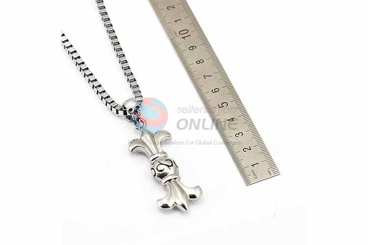 Skull Pendant Punk Zinc Alloy jewellery Necklace