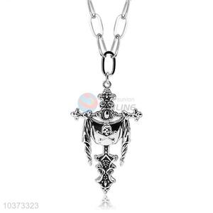 Cross Pendant Punk Zinc Alloy jewellery Necklace