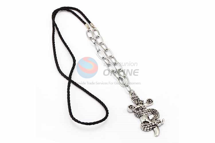 Snake Pendant Punk Zinc Alloy jewellery Necklace