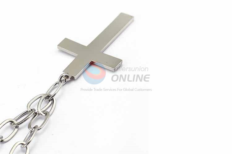 Cross Pendant Punk Zinc Alloy jewellery Necklace