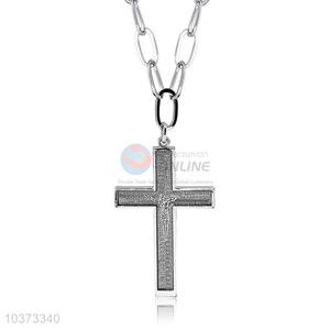 Cross Pendant Punk Zinc Alloy jewellery Necklace