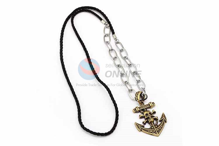 Skull Pendant Punk Zinc Alloy Jewellery Necklace