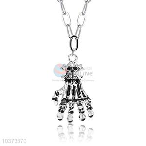 Hand Pendant Punk Zinc Alloy Jewellery Necklace