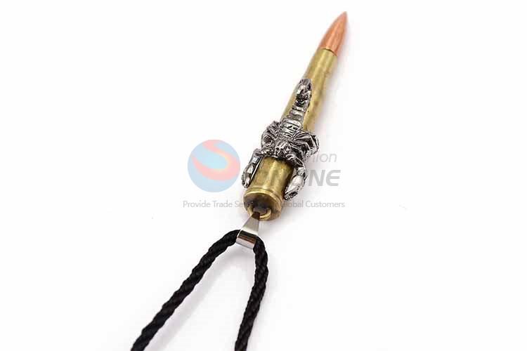 Bullet Shaped Punk Zinc Alloy Jewellery Necklace