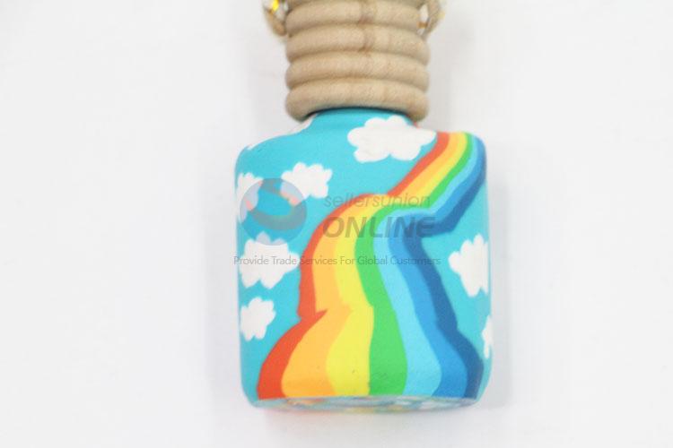 Promotional Gift Mini Ceramic Bottle Hanging Car Perfume