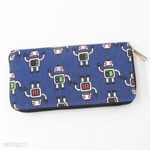 Factory Price China Supply Robbot Pattern Wallet
