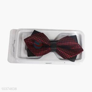 Factory supply delicate printed bow tie for men