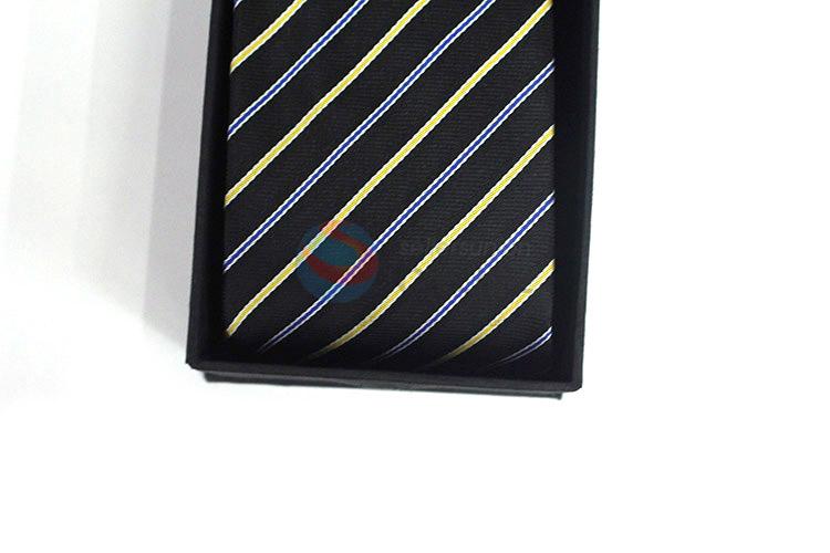 High sales promotional printed necktie+cufflink