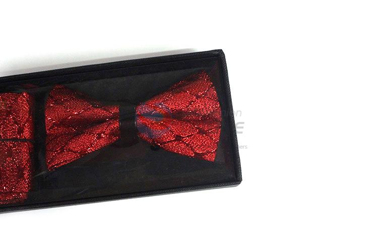 Competitive price hot selling printed bow tie for men
