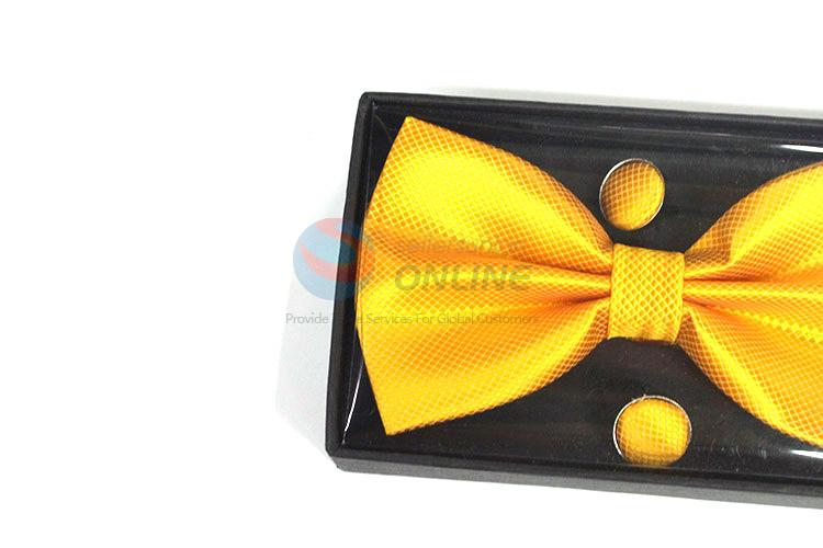 Fancy design hot selling printed bow tie for men