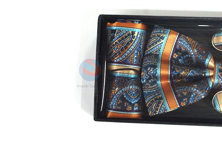Factory wholesale popular printed bow tie for men