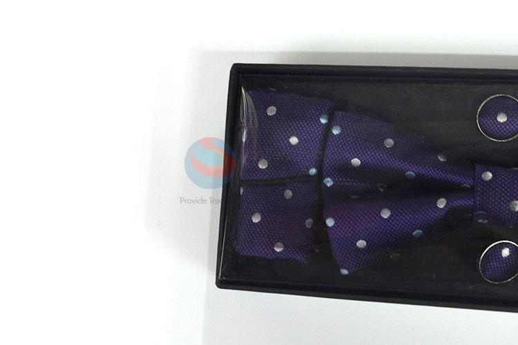 Customized cheap newest printed bow tie for men