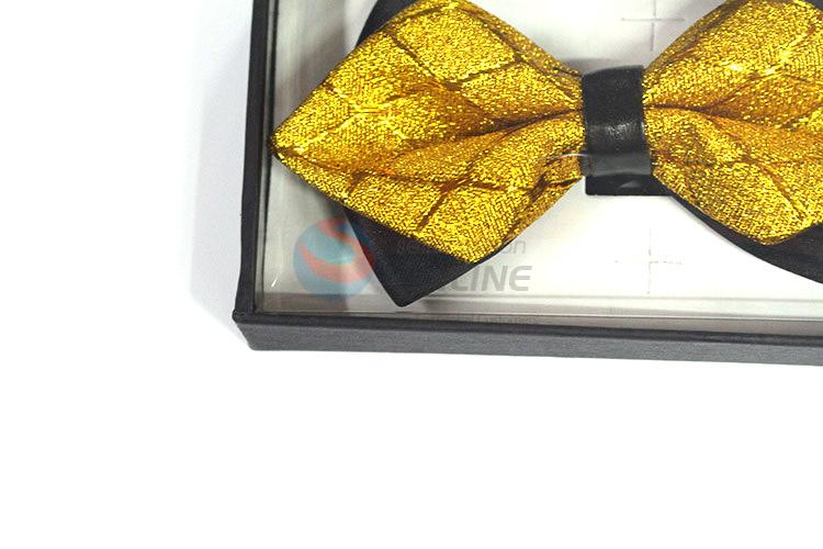 Cheap promotional best selling printed bow tie for men