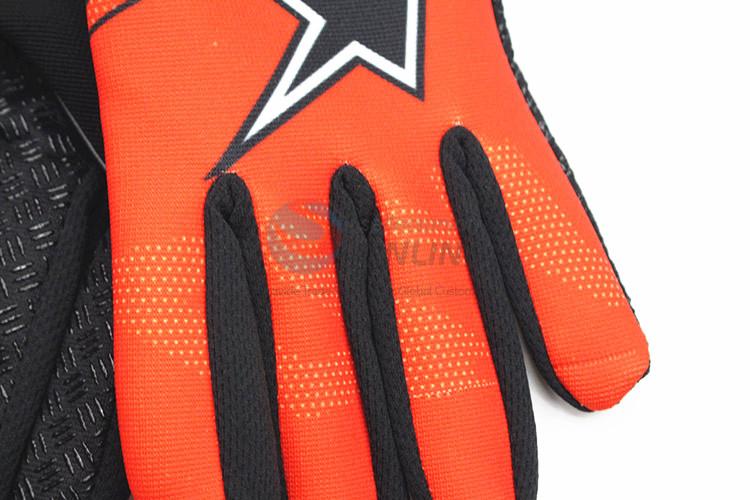 Popular design promotional cheap men motorcycle gloves