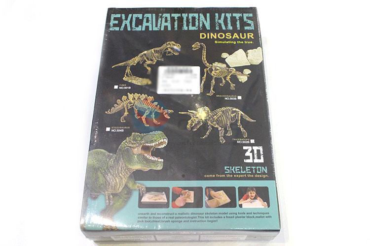 Wholesale Excavation Kits+3D Simulation Skeleton Triceratops for Sale