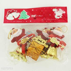 3PC Santa Claus Pendant Yellow Decoration