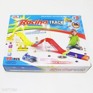 Racing Track Motorcycle for Kids Toy