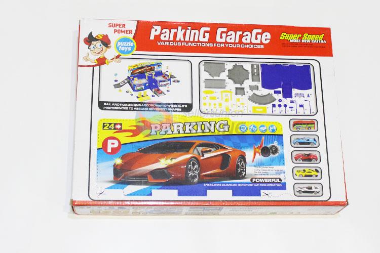 Educational Kids Alloy Car Parking Garage