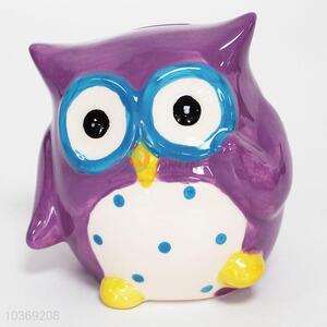High Quality Owl Design Ceramic Money Box