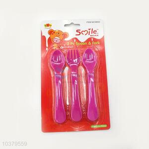 Factory price baby fork&spoon set