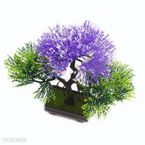 Popular fake plastic artificial flower tree bonsai plant