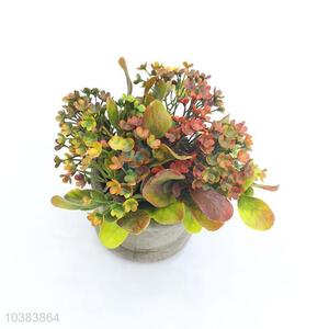 Low Price Mini Bonsai Artificial Flower for Home Decoration